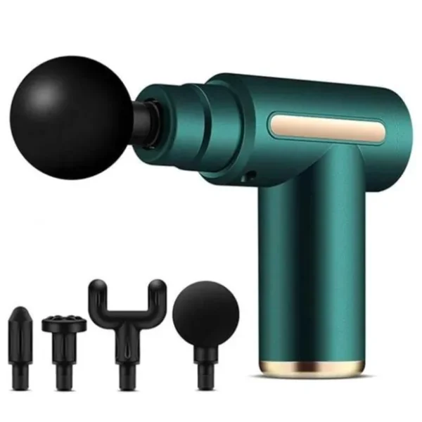 4 Massage Heads, 6 Speeds for Relaxation